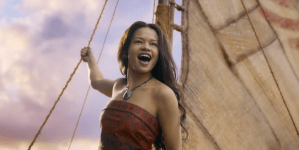 Catherine Laga’aia as Moana in Disney's live-action remake